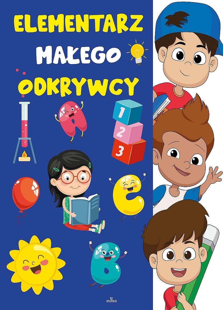 Elementarz małego odkrywcy Natalia Szymańska dla przedszkolaków