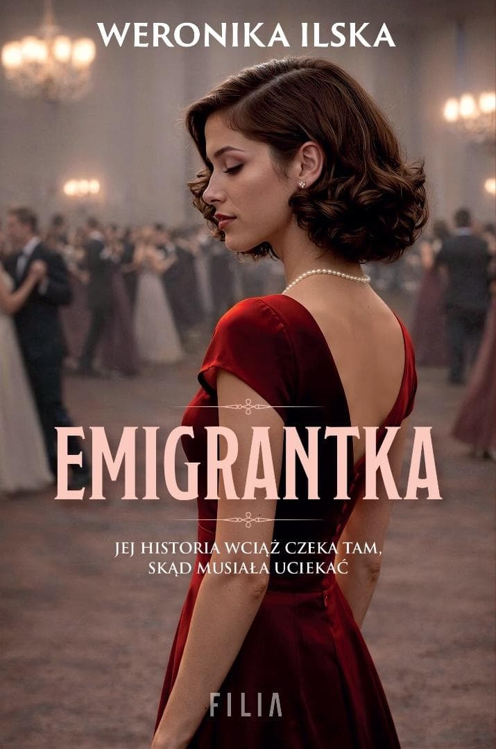 Emigrantka - powieść obyczajowa Weroniki Ilskiej 448 stron