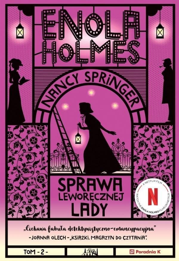 Enola Holmes T.2 Sprawa leworęcznej lady wyd. 2026 - Nancy Springer 264 strony