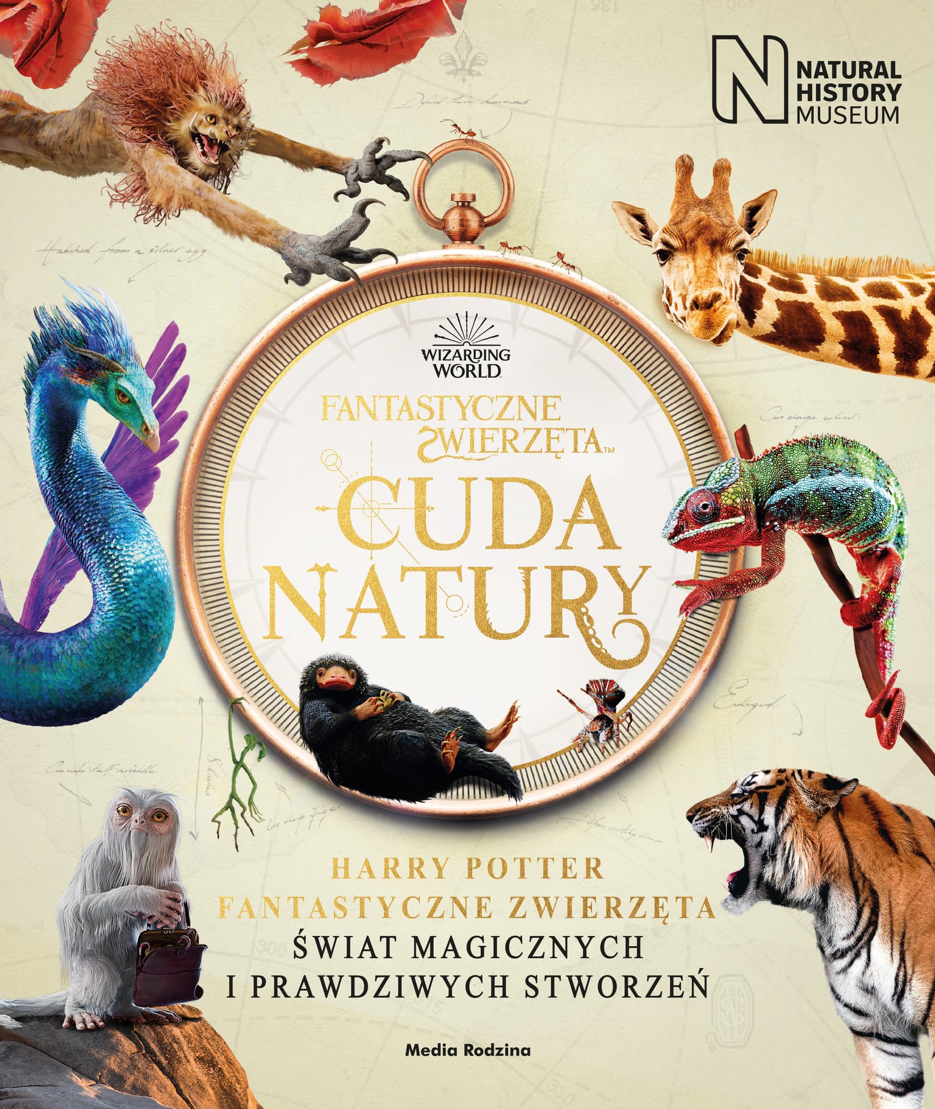Fantastyczne zwierzęta i cuda natury - Książka towarzysząca wystawie
