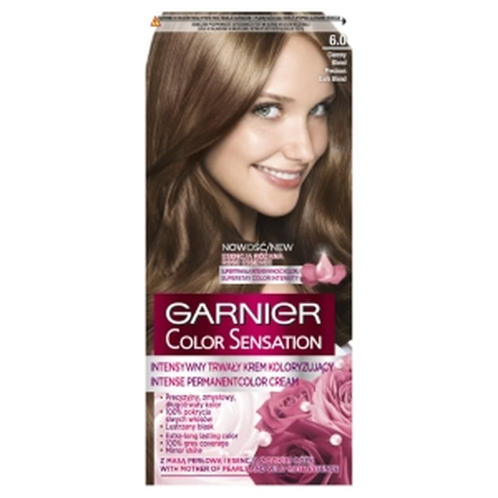 Garnier Color Sensation Farba do Włosów 6.0 Szlachetny Ciemny Blond