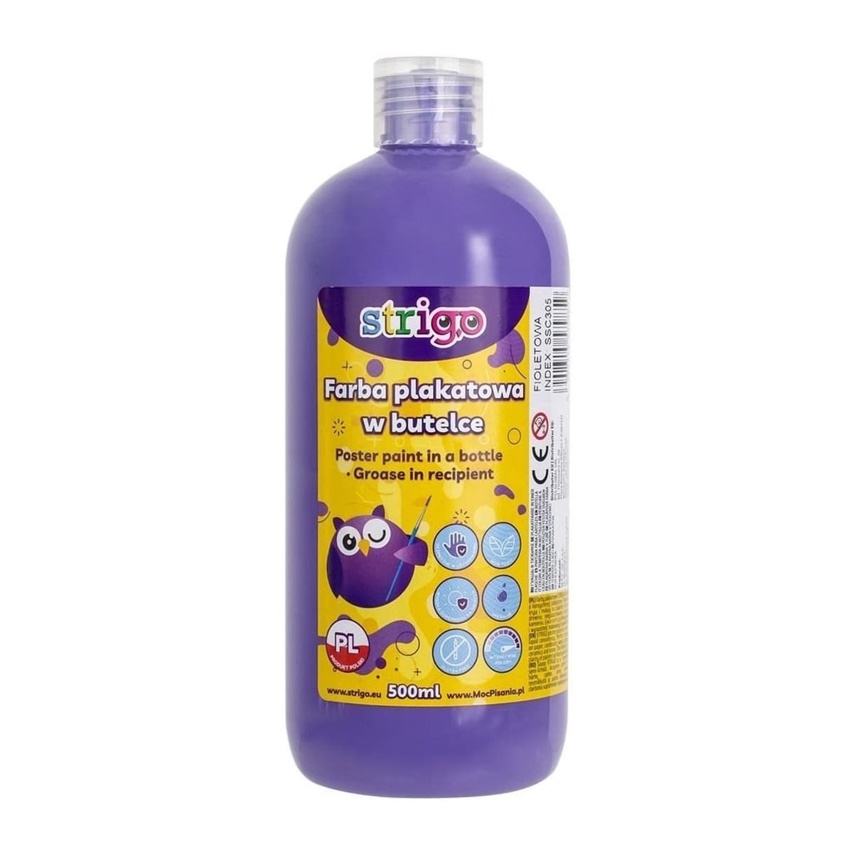 Farba plakatowa 500 ml fioletowa