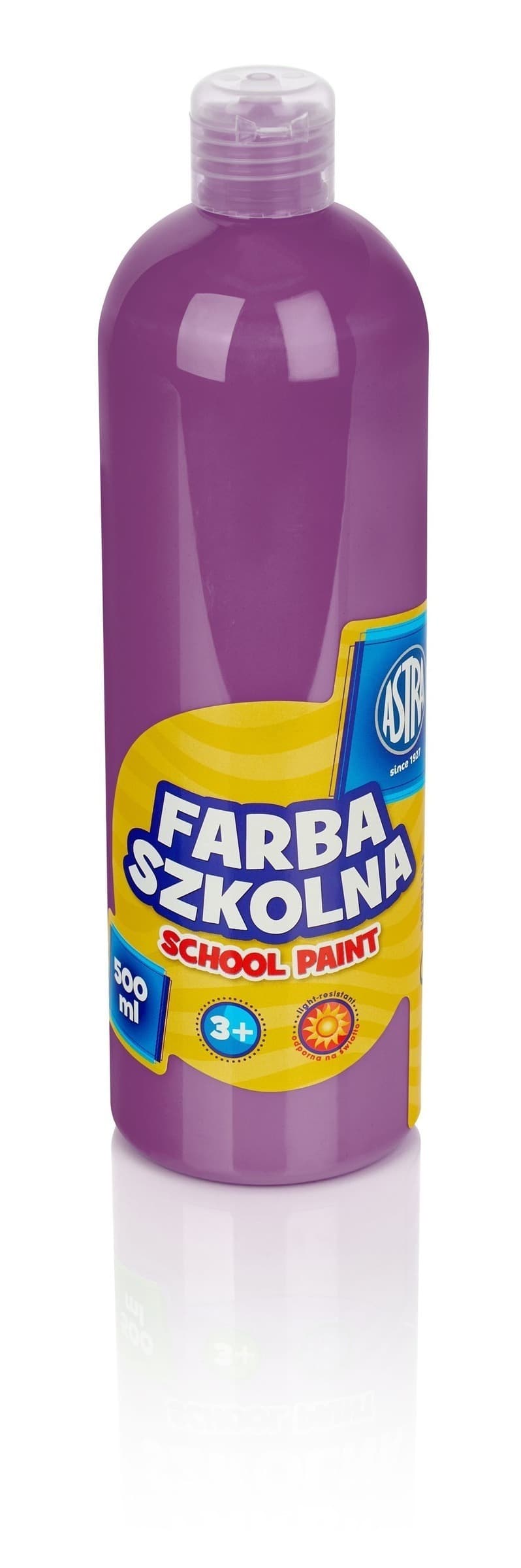 Farba szkolna śliwkowa 500 ml