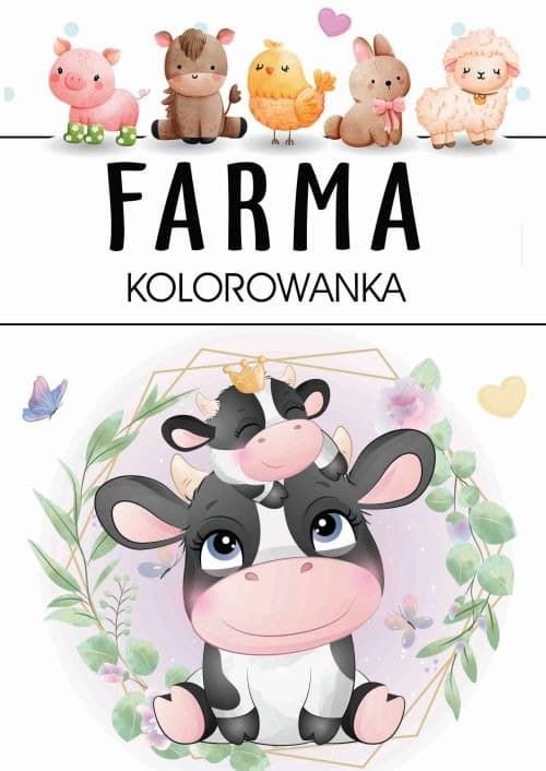 Farma. Kolorowanka dla dzieci