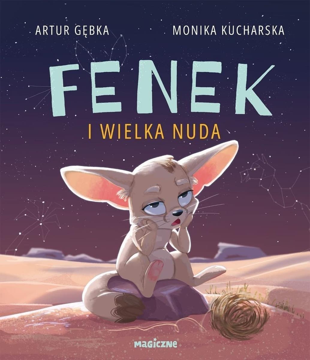 Fenek i wielka nuda - książka dla dzieci z twardą oprawą