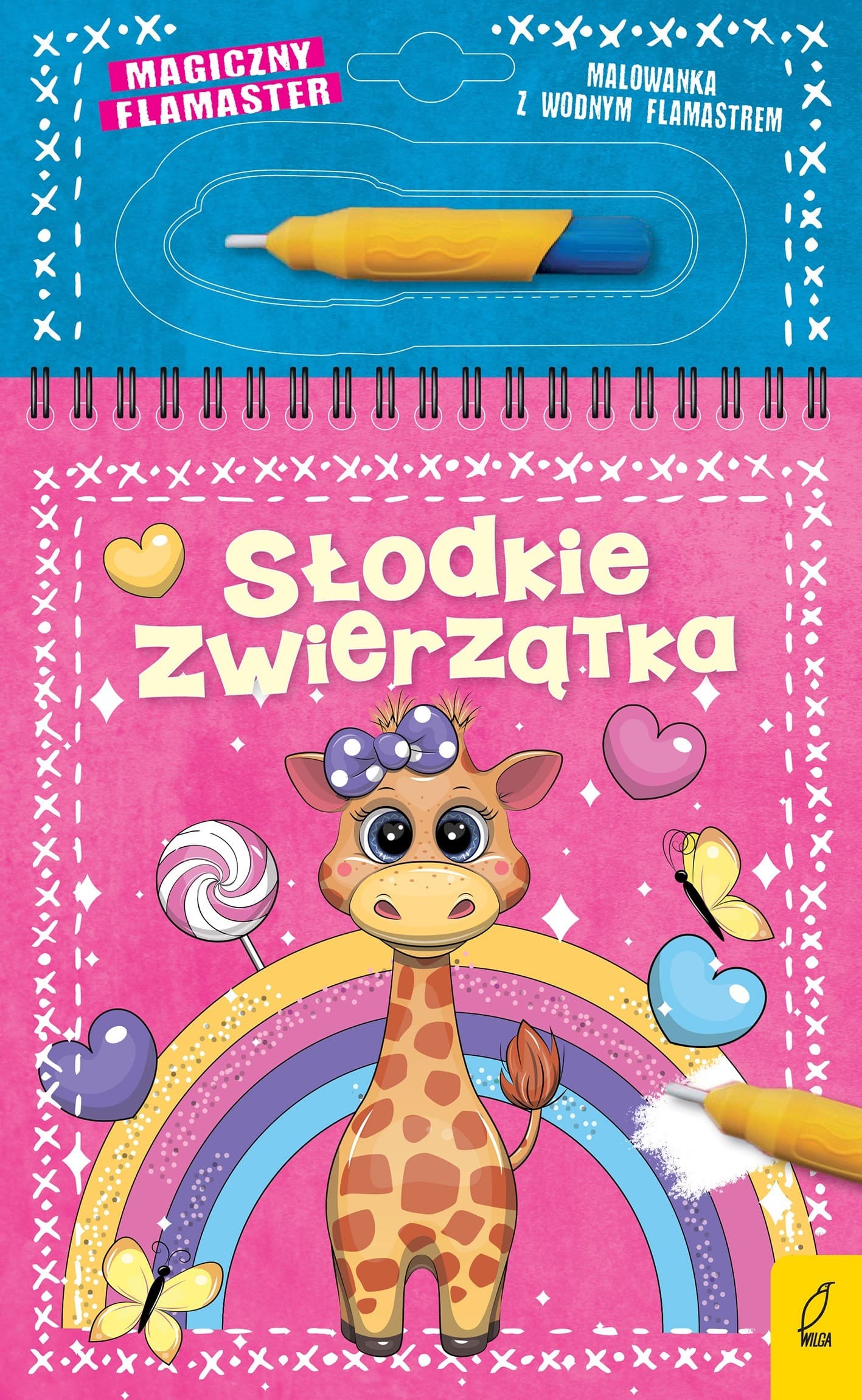 Flamaster Magiczny do malowania wodą Słodkie zwierzątka