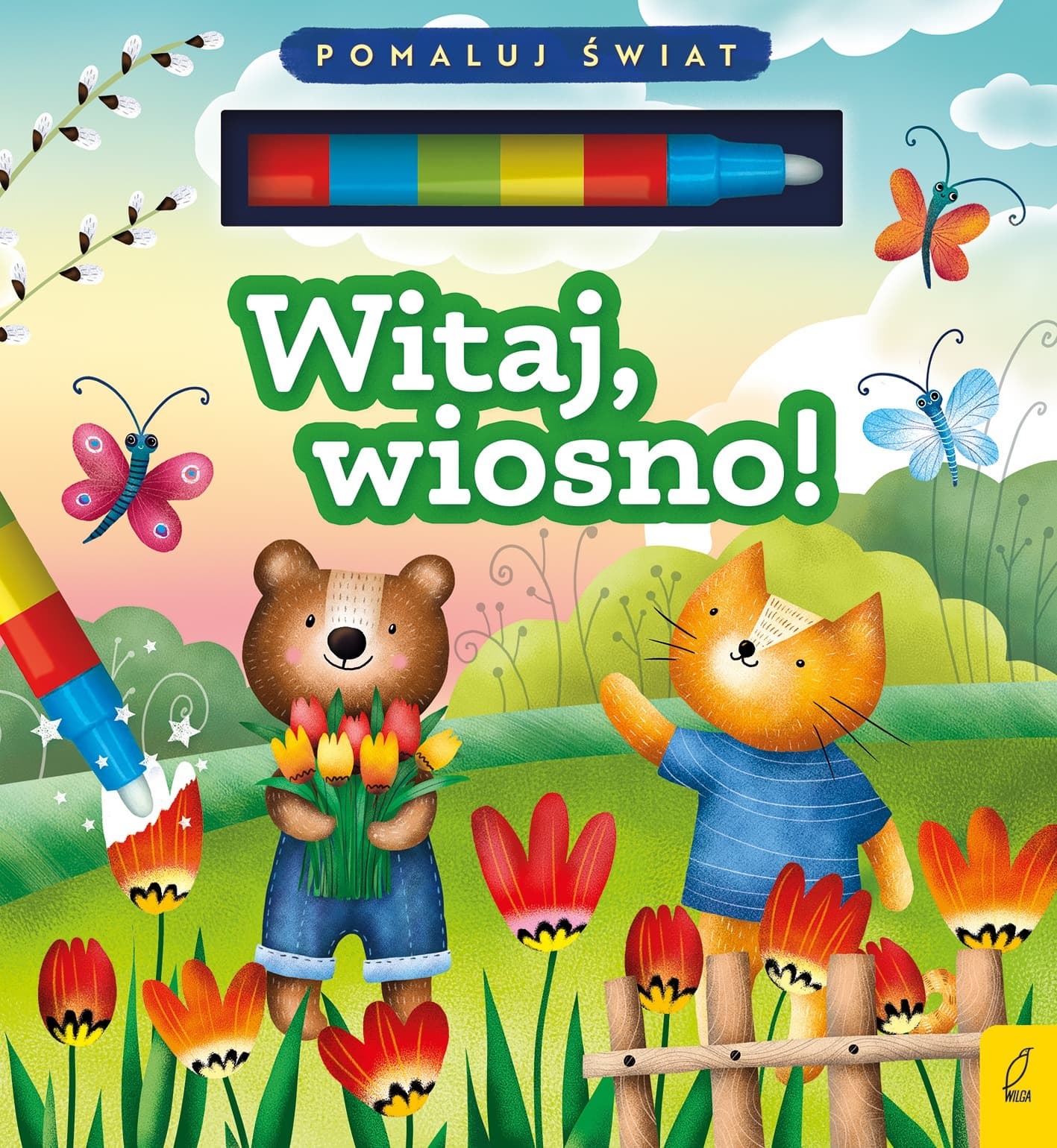 Flamaster Wodny Witaj Wiosno - komiks