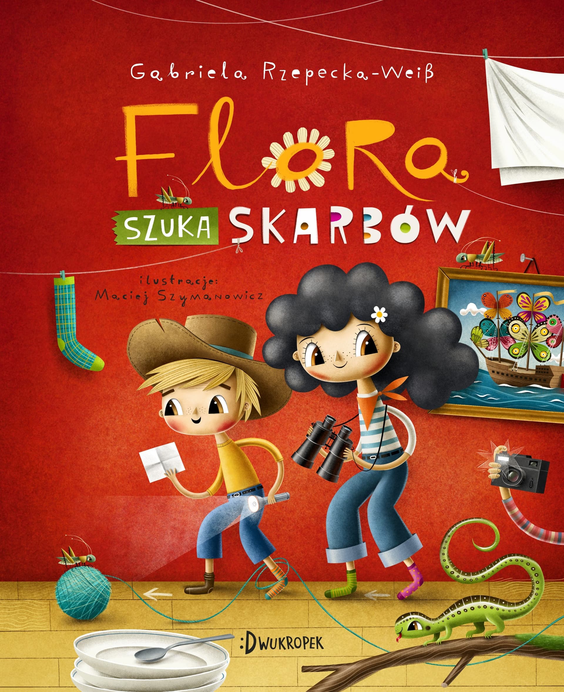 Flora szuka skarbów. Flora. Tom 3. Książka dla dzieci