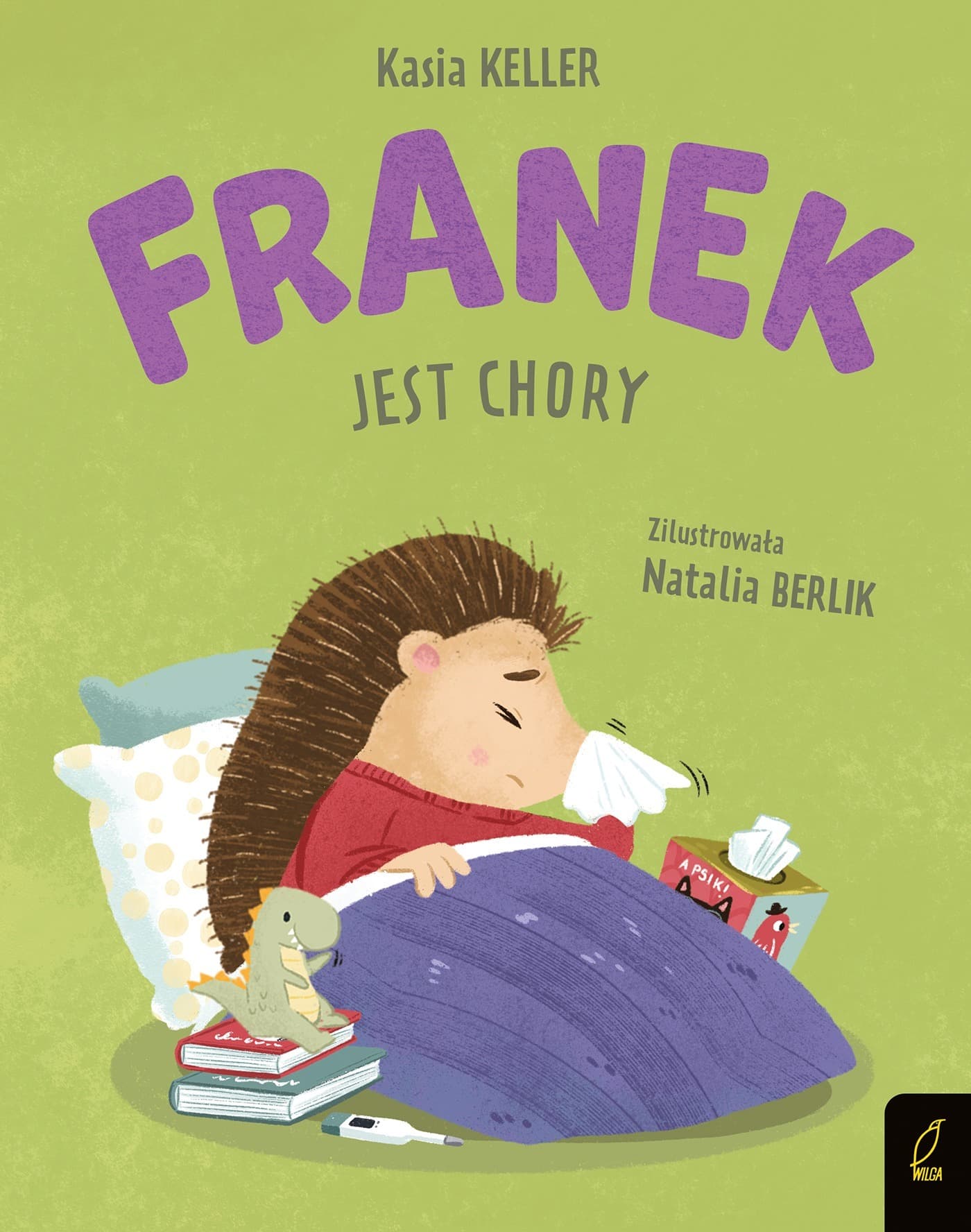 Franek jest chory. Jeżyk Franek
