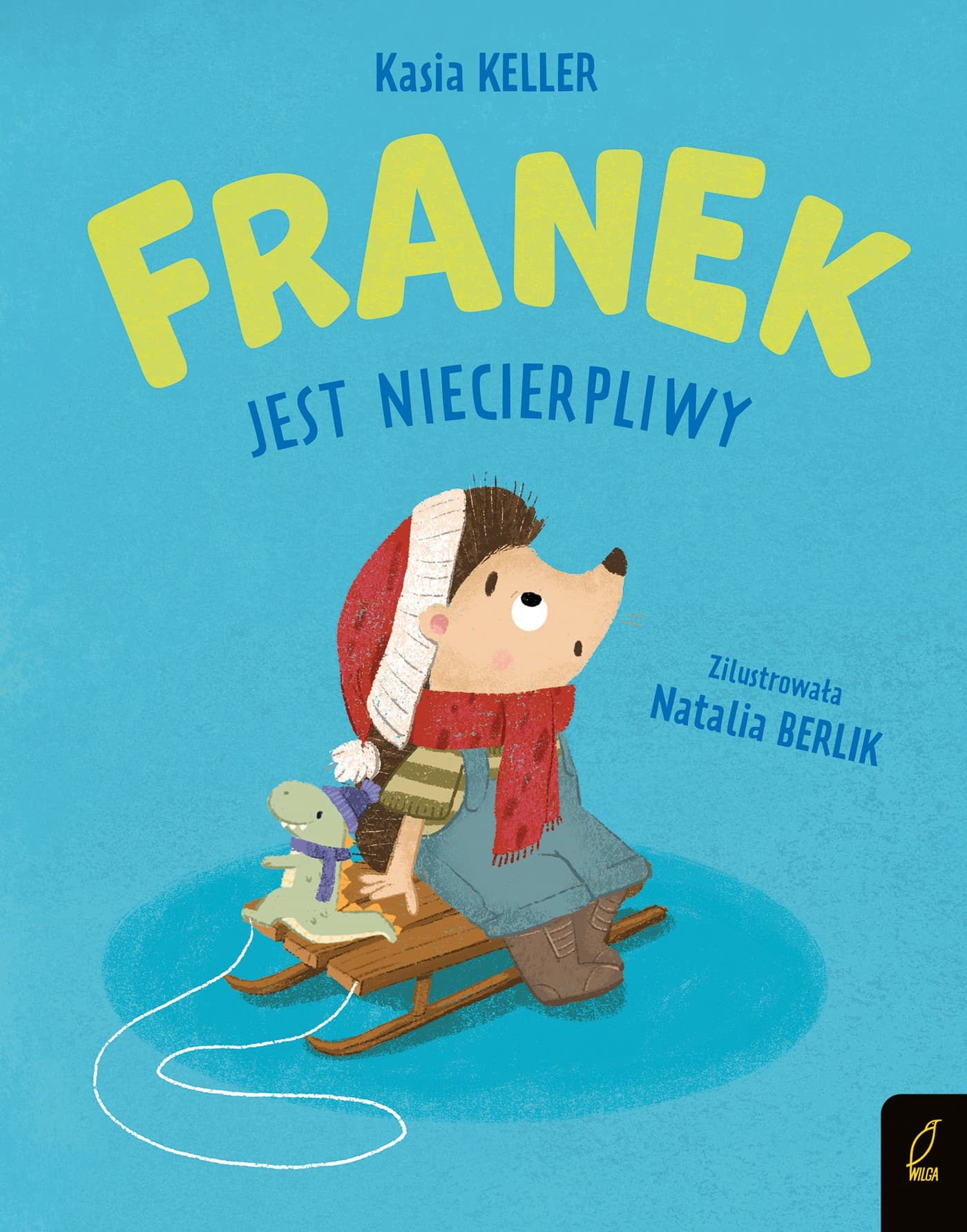 Książka Jeżyk Franek Franek jest niecierpliwy dla dzieci