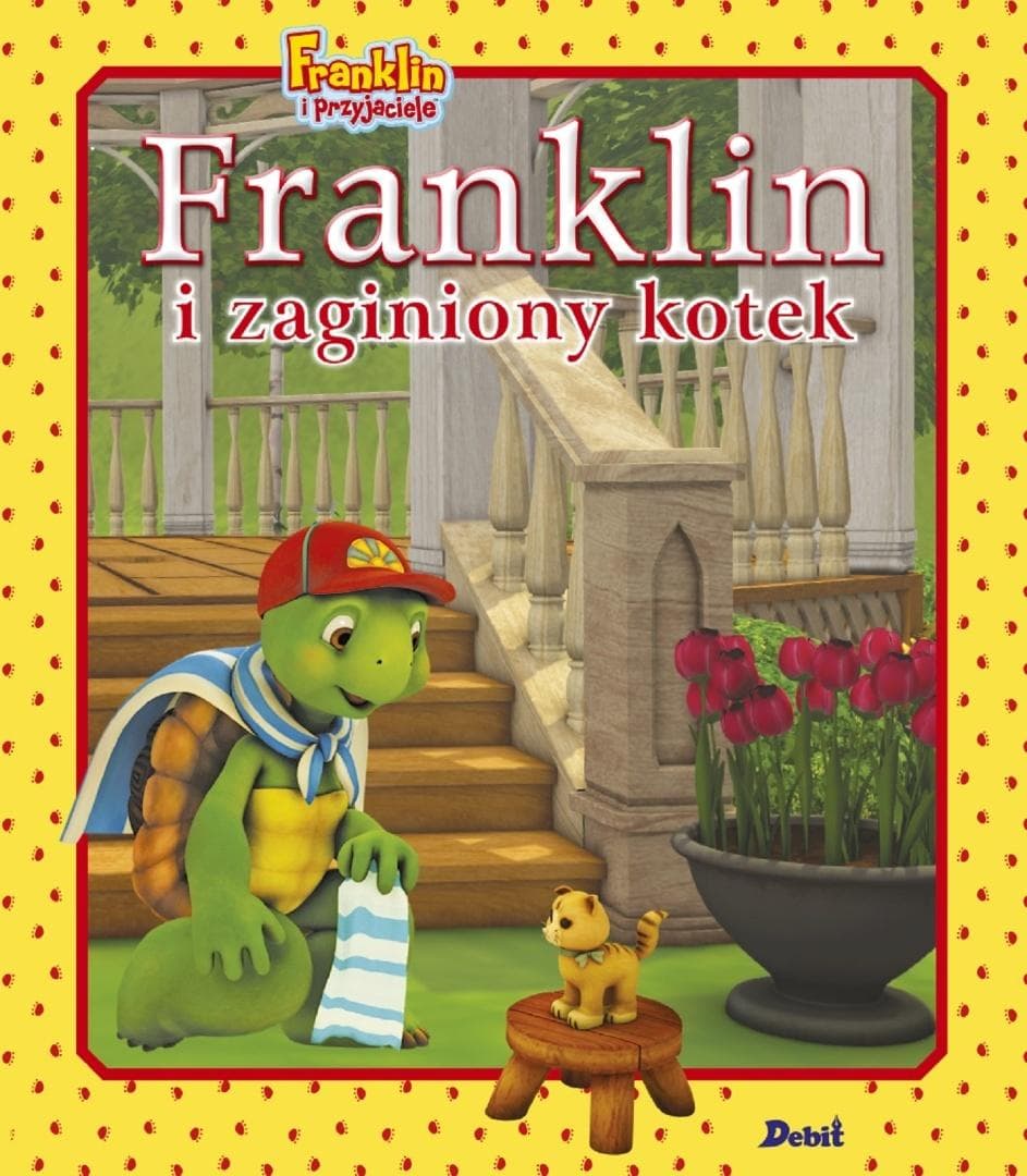 Franklin i zaginiony kotek - Paulette Bourgeois książka dla dzieci 32 strony