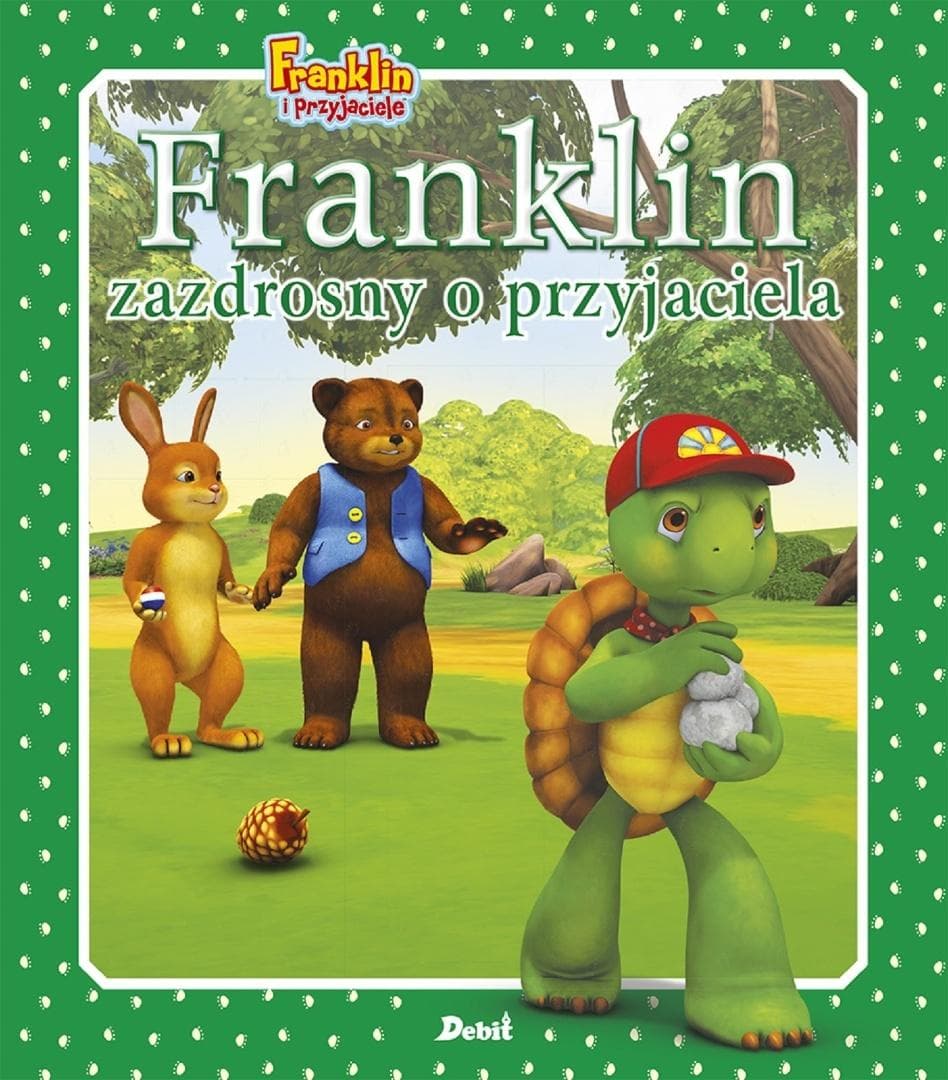 Franklin zazdrosny o przyjaciela - Paulette Bourgeois książka dla dzieci 24 strony