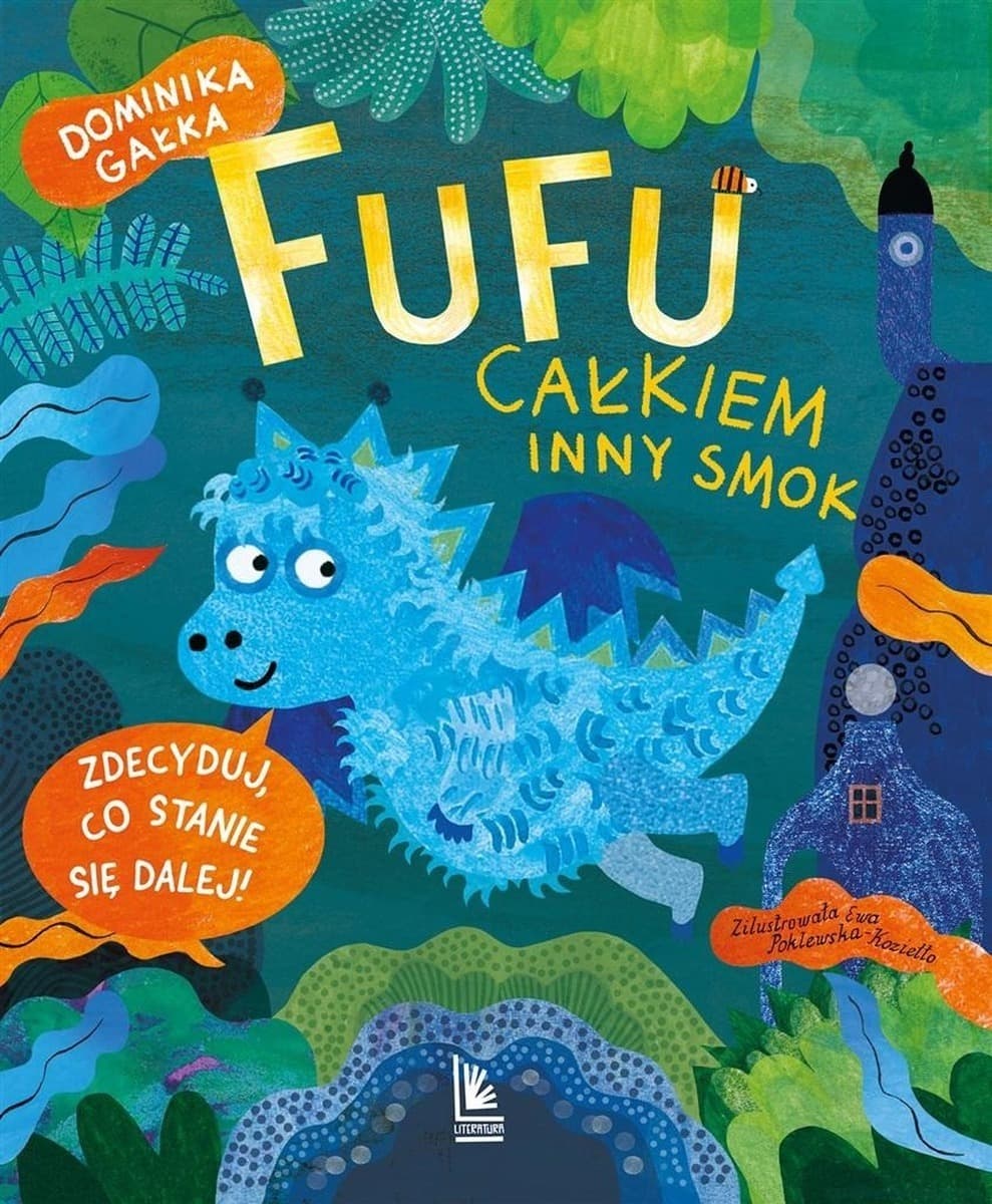 Fufu całkiem inny smok książka interaktywna