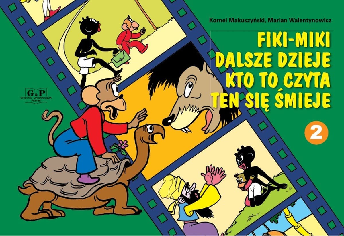 G&P Oficyna Wydawnicza Fiki-Miki 2 - dalsze przygody wesołej małpki