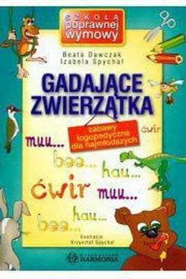 Gadające Zwierzątka Harmonia - Ćwiczenia logopedyczne dla dzieci od 3 lat