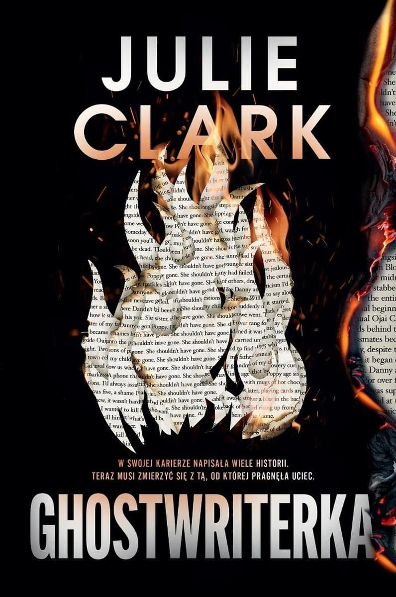 Ghostwriterka Julie Clarke thriller psychologiczny 408 stron