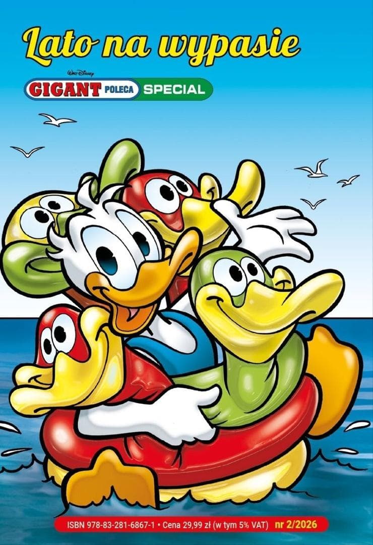 Gigant Poleca Special 2/2026 Lato na wypasie - komiks praca zbiorowa 256 stron