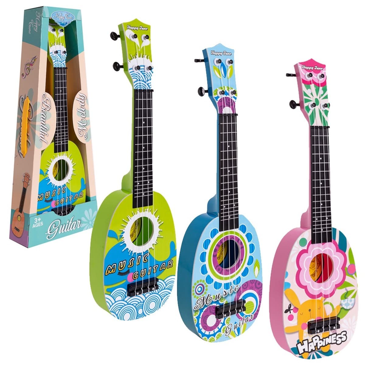 Gitara kolorowa 1 szt. mix