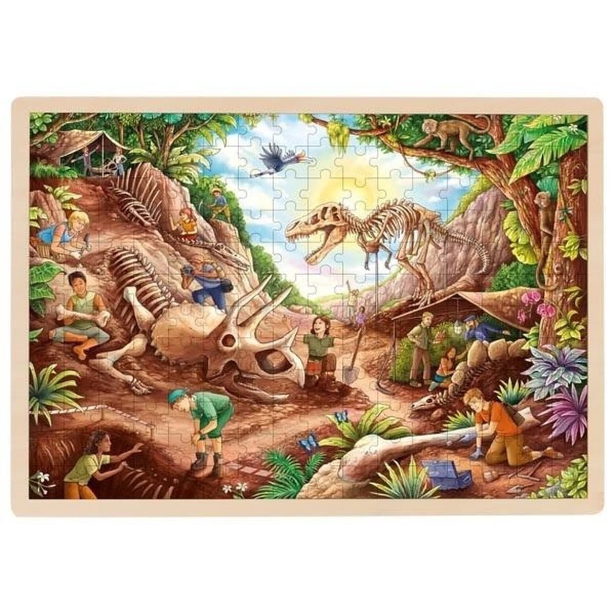 Goki Puzzle Wykopaliska 192 Elementy