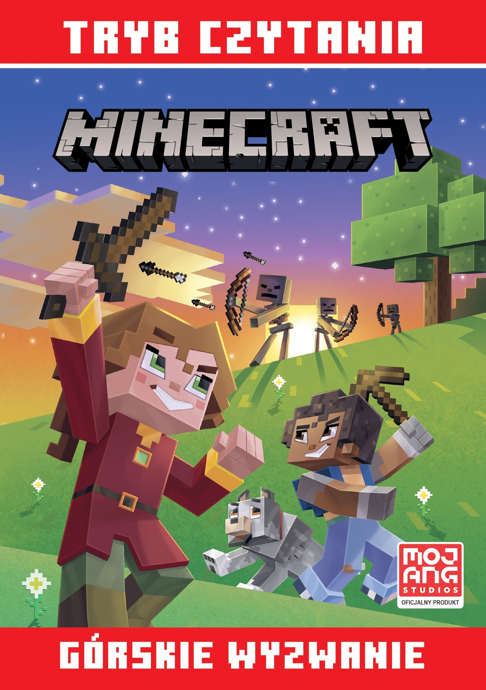 Górskie wyzwanie. Tryb czytania. Minecraft