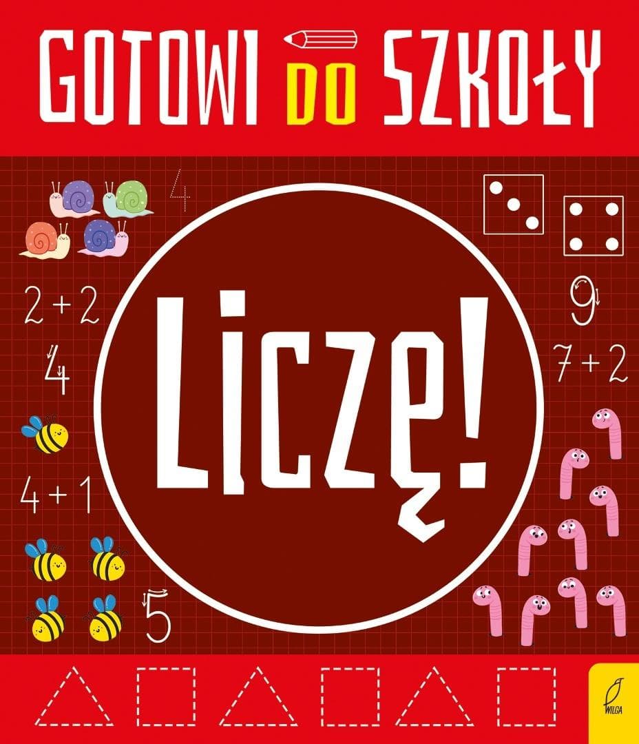 Zeszyt ćwiczeń Gotowi do szkoły Liczę 40 stron 250x215 mm
