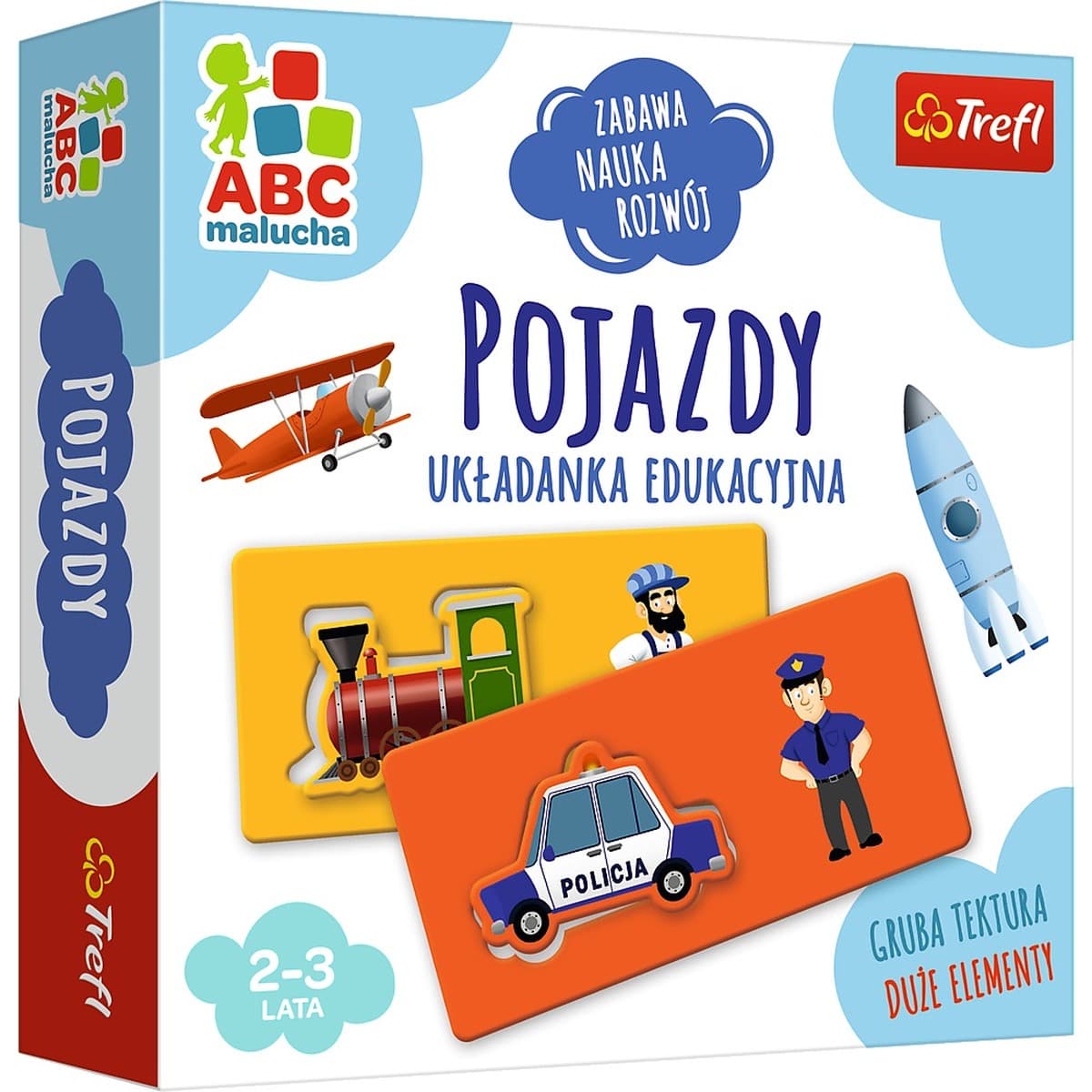 Gra ABC Malucha Pojazdy Trefl
