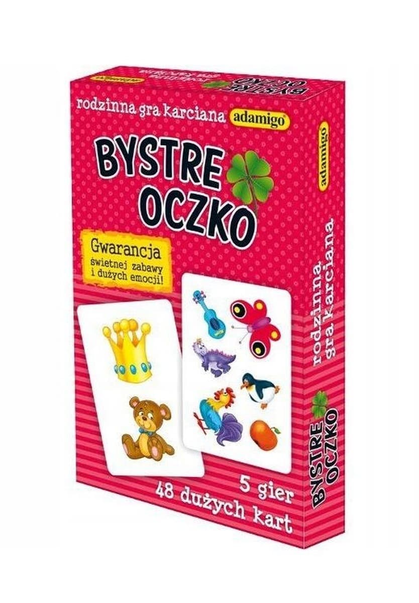 Gra Bystre Oczko Adamigo Karty