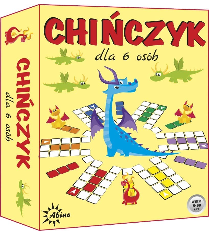 Gra Chińczyk dla 6 osób ABINO