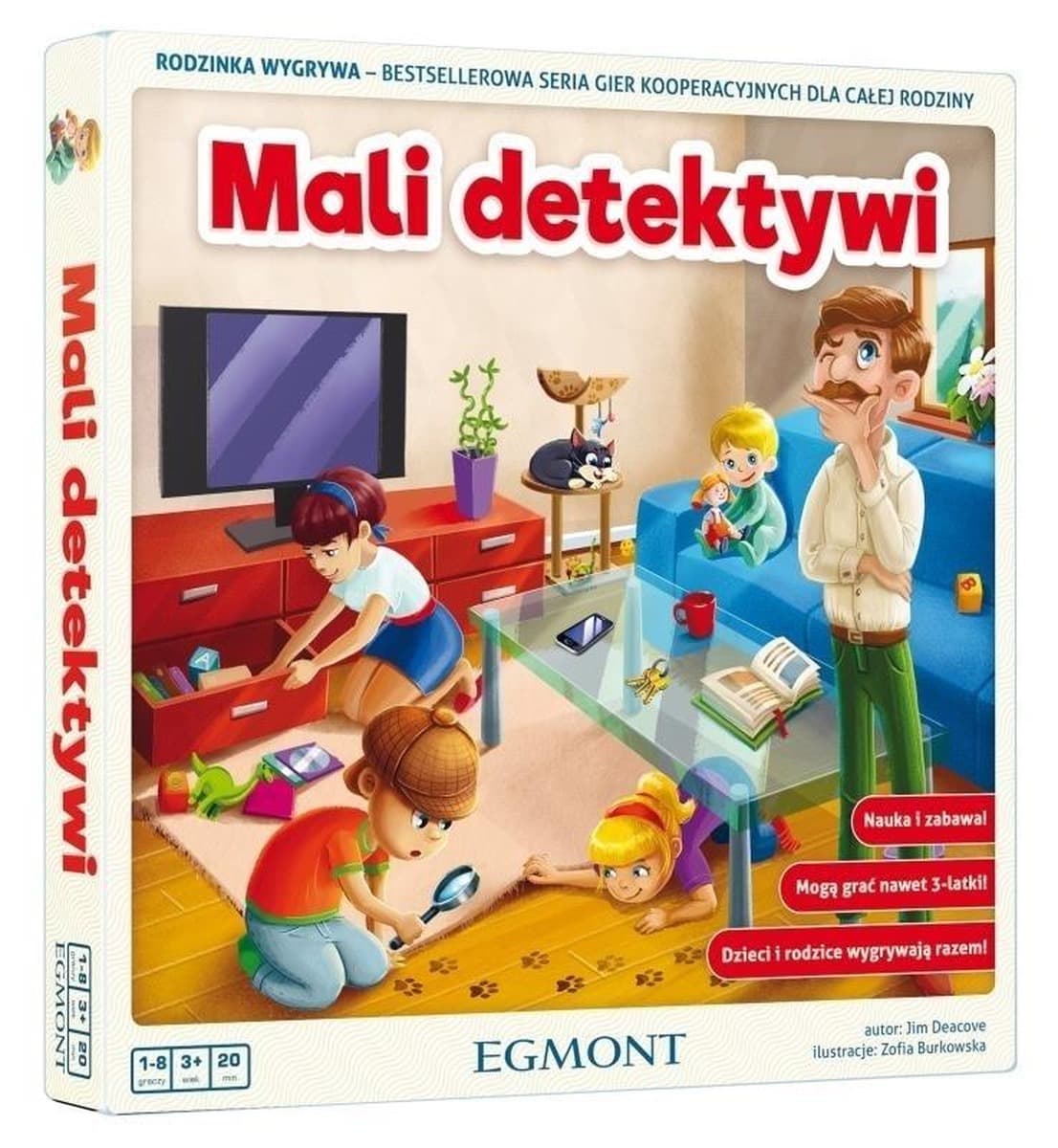 Gra Detektywistyczna Mali Detektywi Egmont