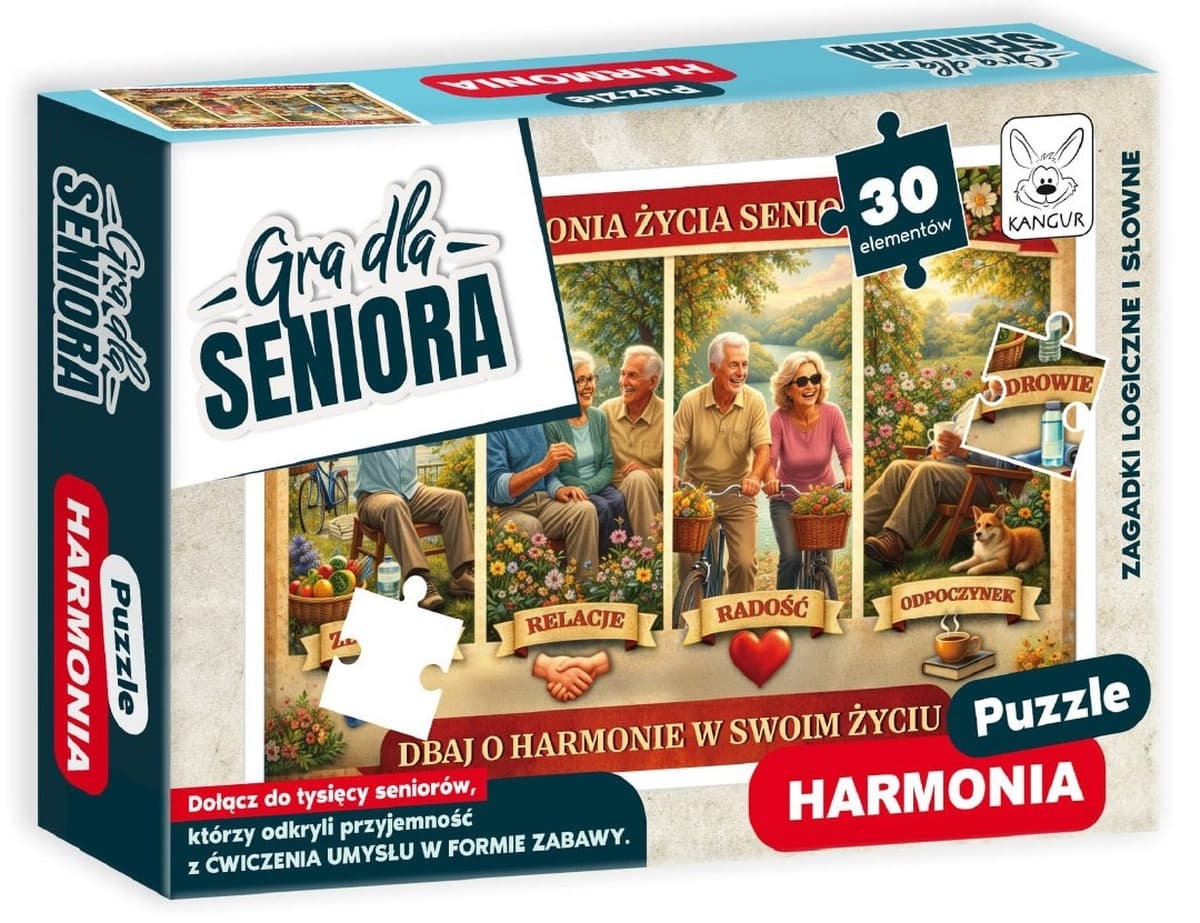 Gra dla Seniora Puzzle Harmonia