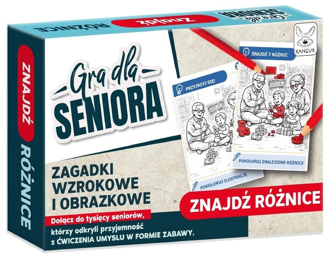 Gra dla Seniora Znajdź Różnice