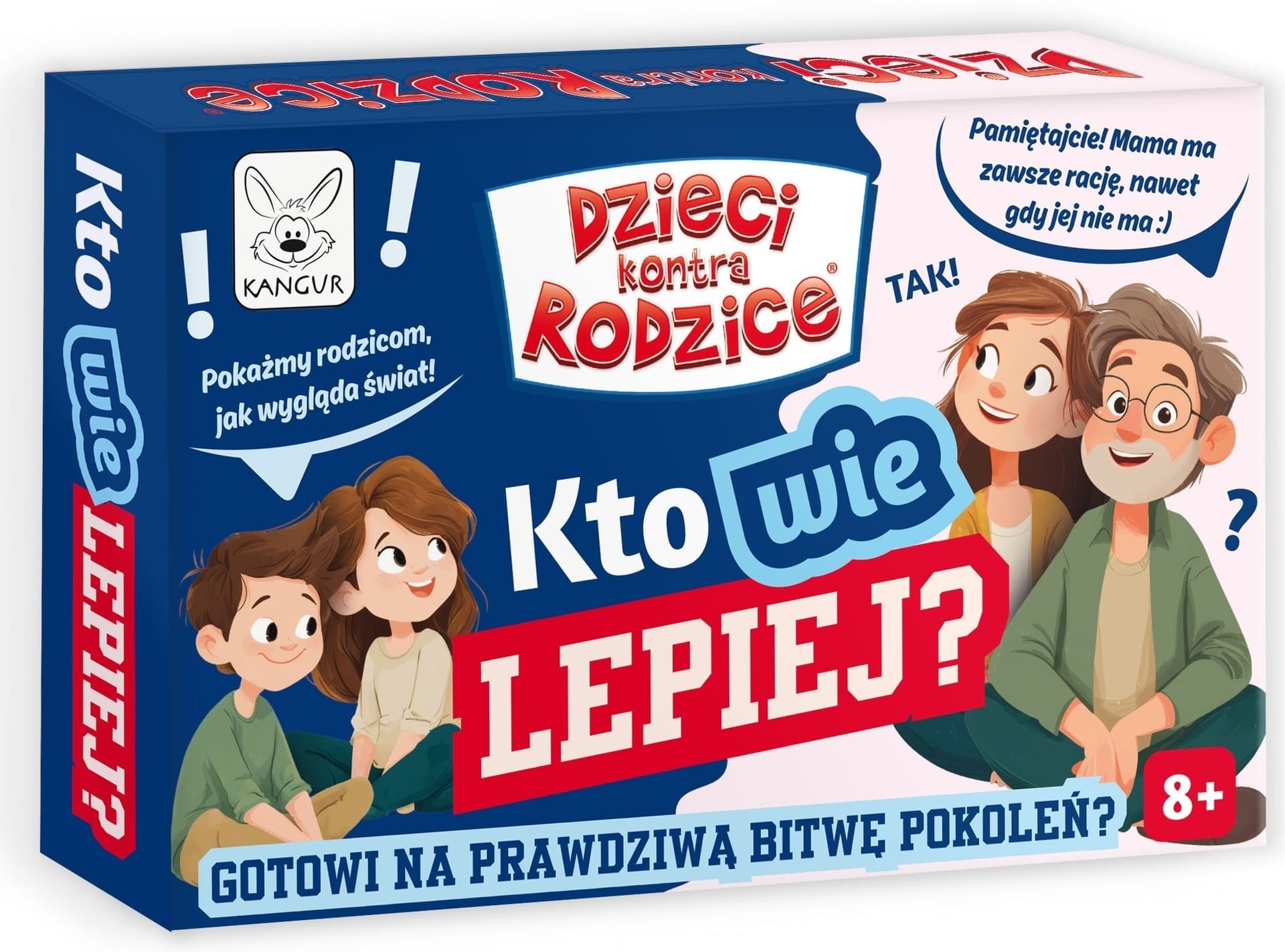 Gra Dzieci kontra Rodzice Kto Wie Lepiej?