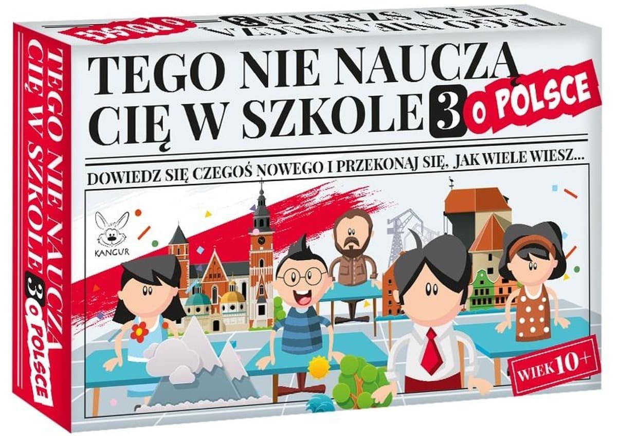 Gra edukacyjna Tego nie nauczą Cię w szkole 3 o Polsce ciekawostki i tajemnice