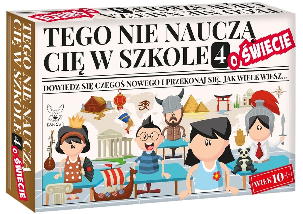 Gra edukacyjna Tego nie nauczą Cię w szkole 4 o Świecie