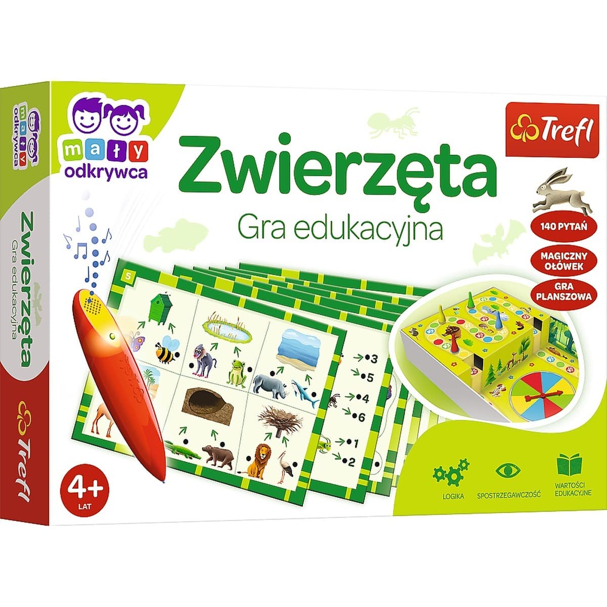 Gra edukacyjna Zwierzęta Trefl