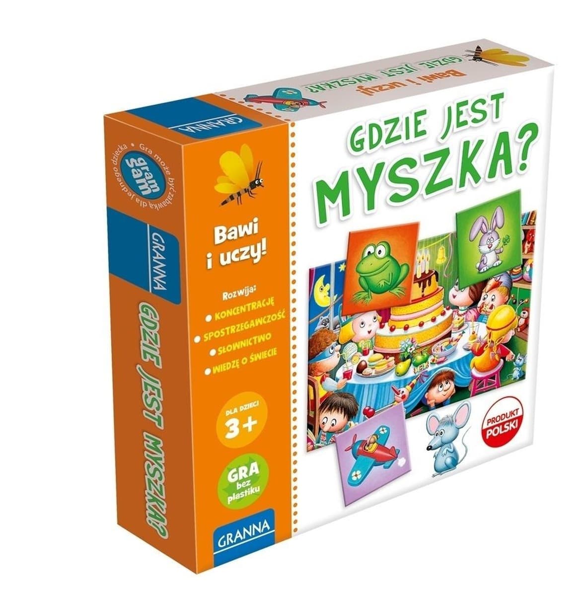 Gra Gdzie jest myszka? edukacyjna