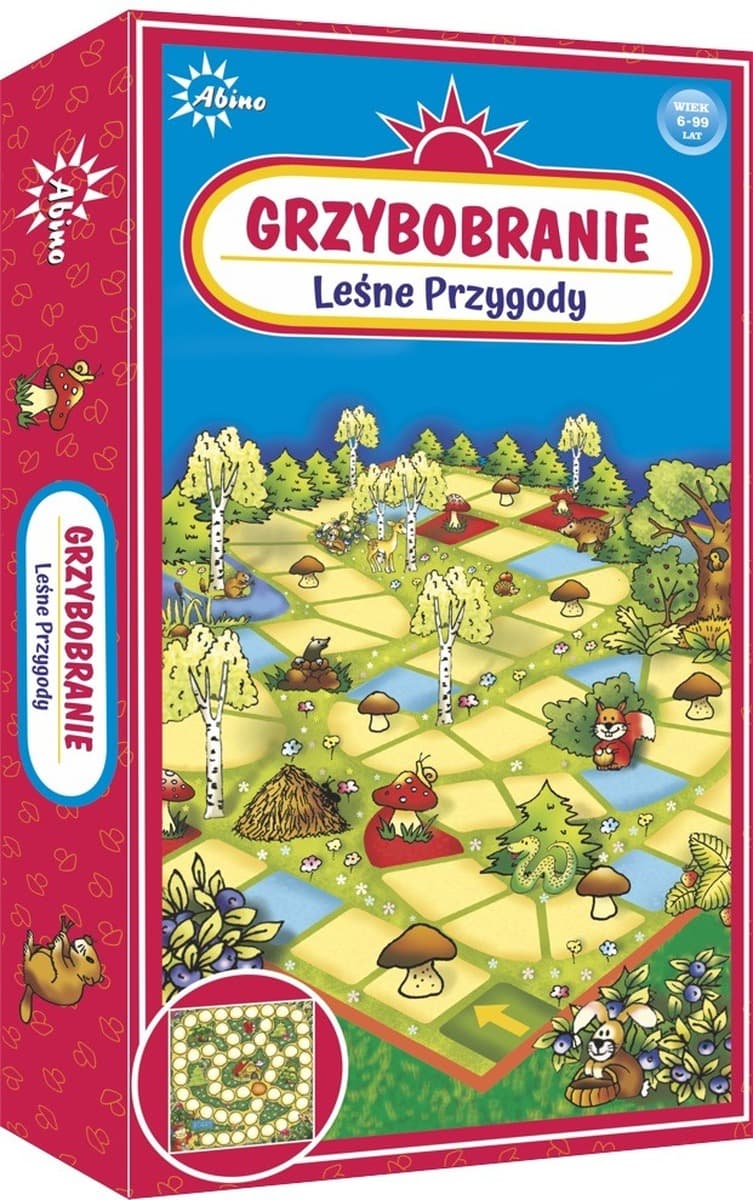 Gra Grzybobranie leśne przygody ABINO