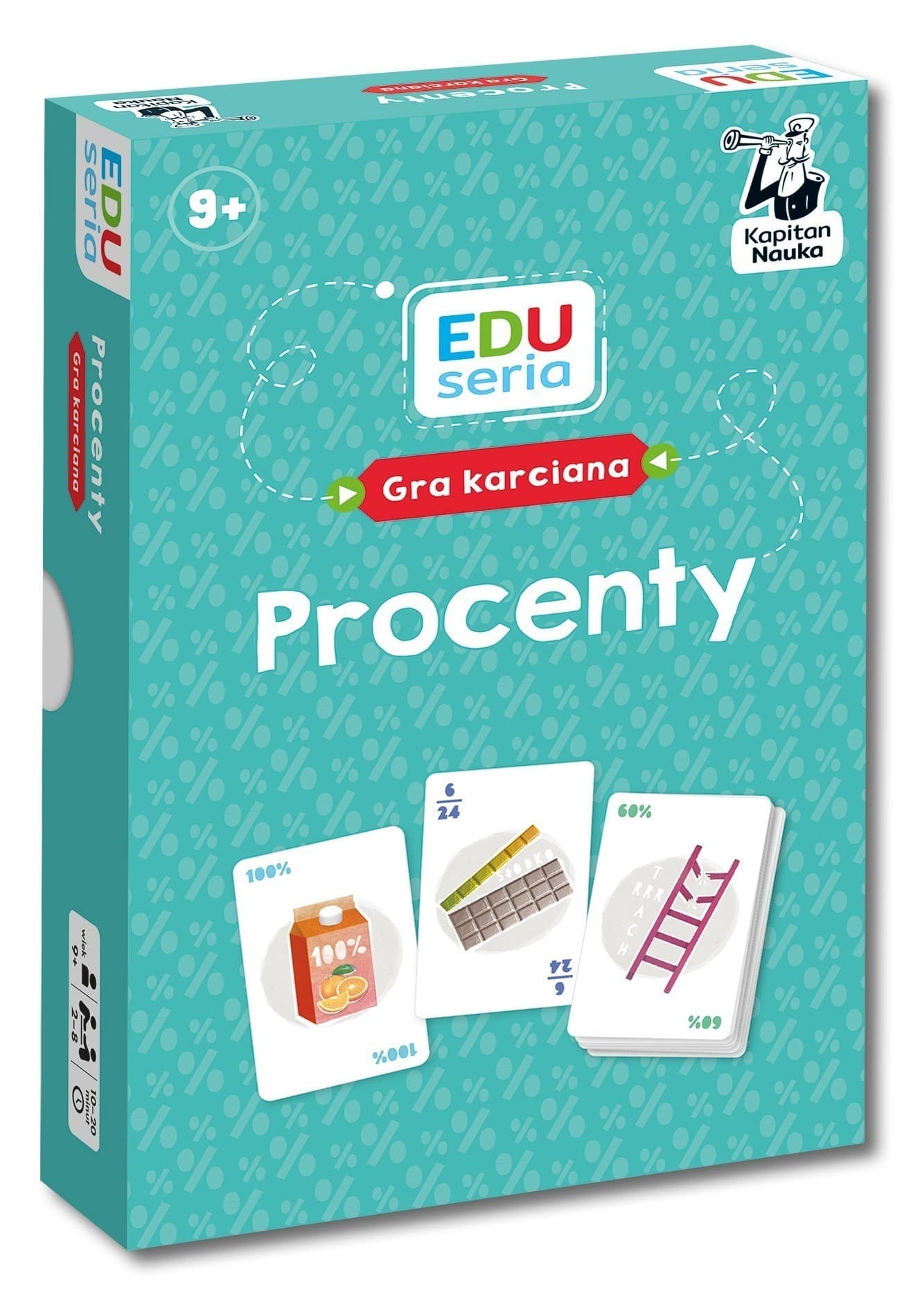 Gra karciana EDUseria Procenty