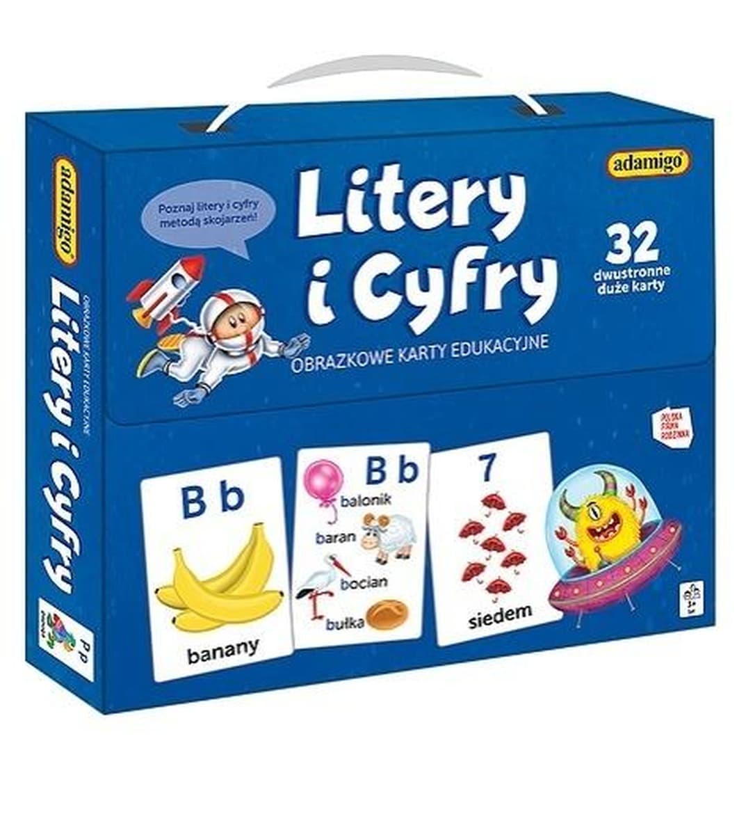 Gra Litery i Cyfry Adamigo