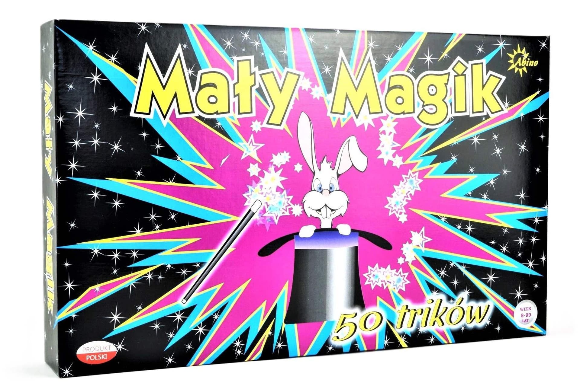 Gra Mały Magik 50 trików zestaw ABINO
