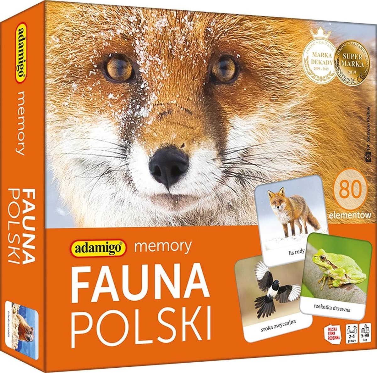Gra Memory Fauna Polski
