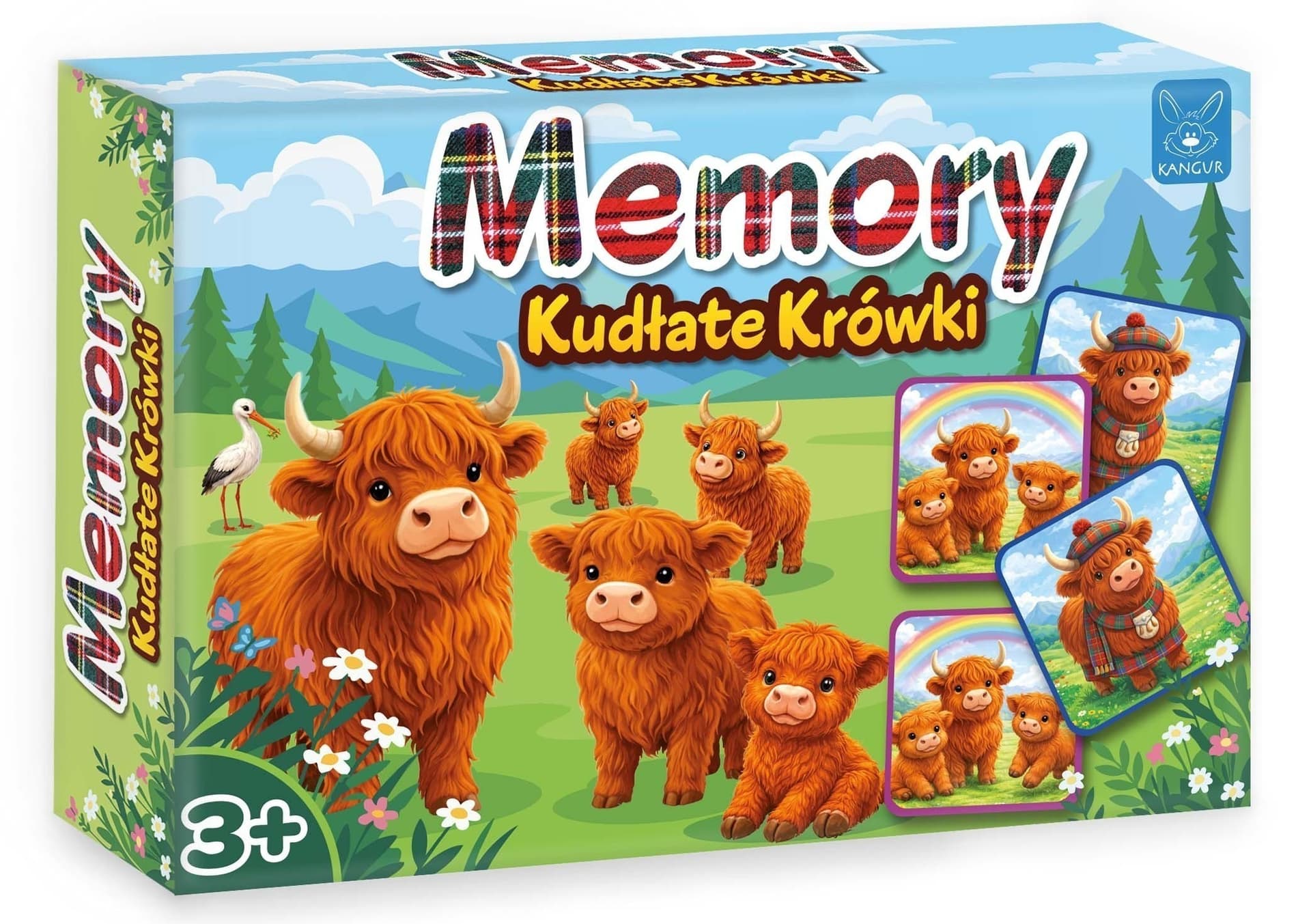 Gra Memory Kudłate Krówki