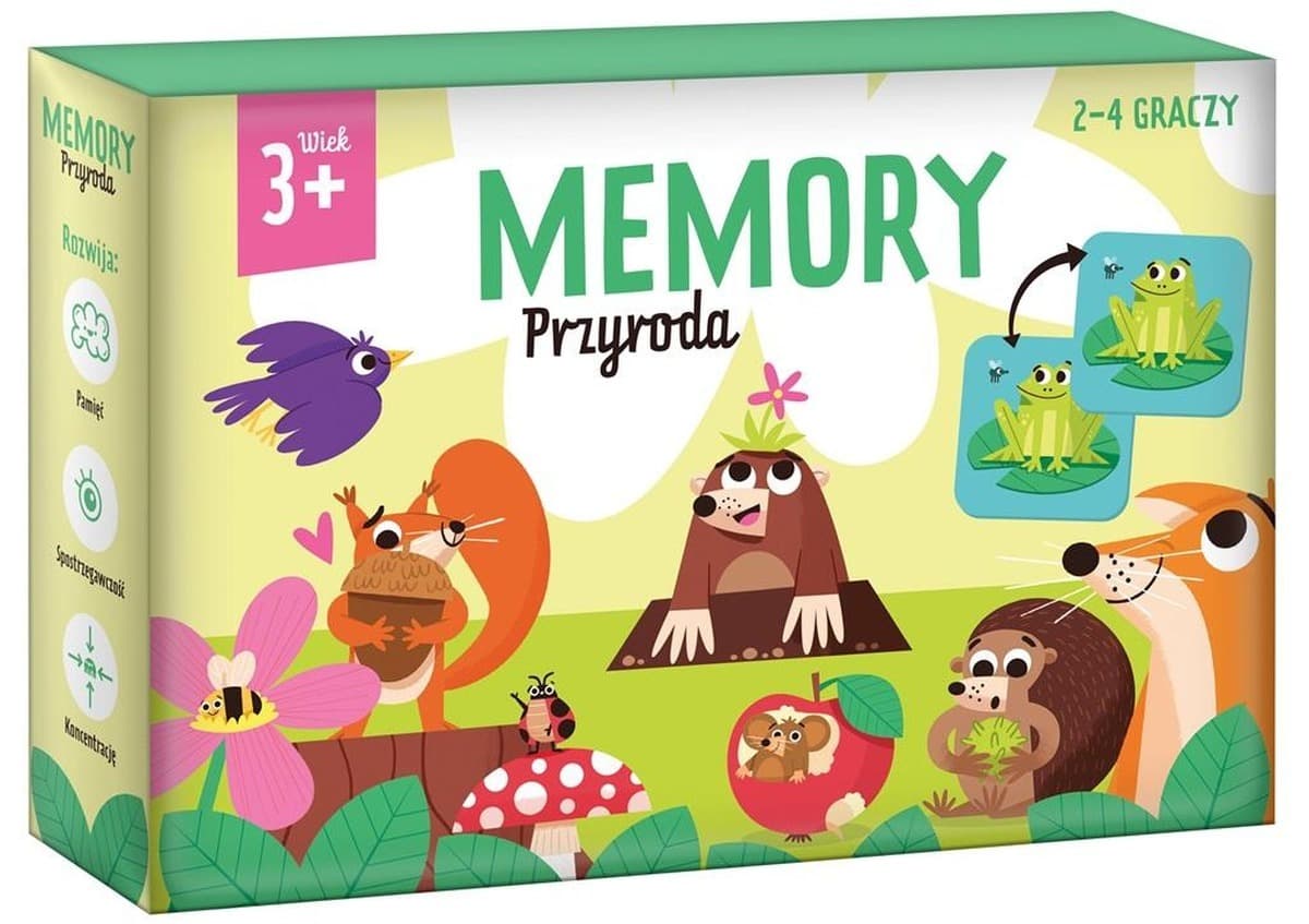 Gra Memory Przyroda dla dzieci