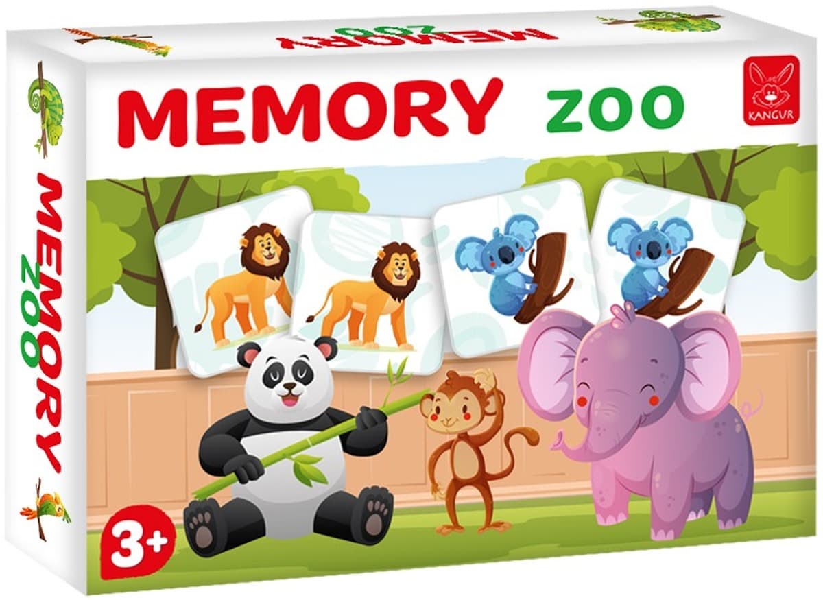 Gra Memory Zoo dla dzieci