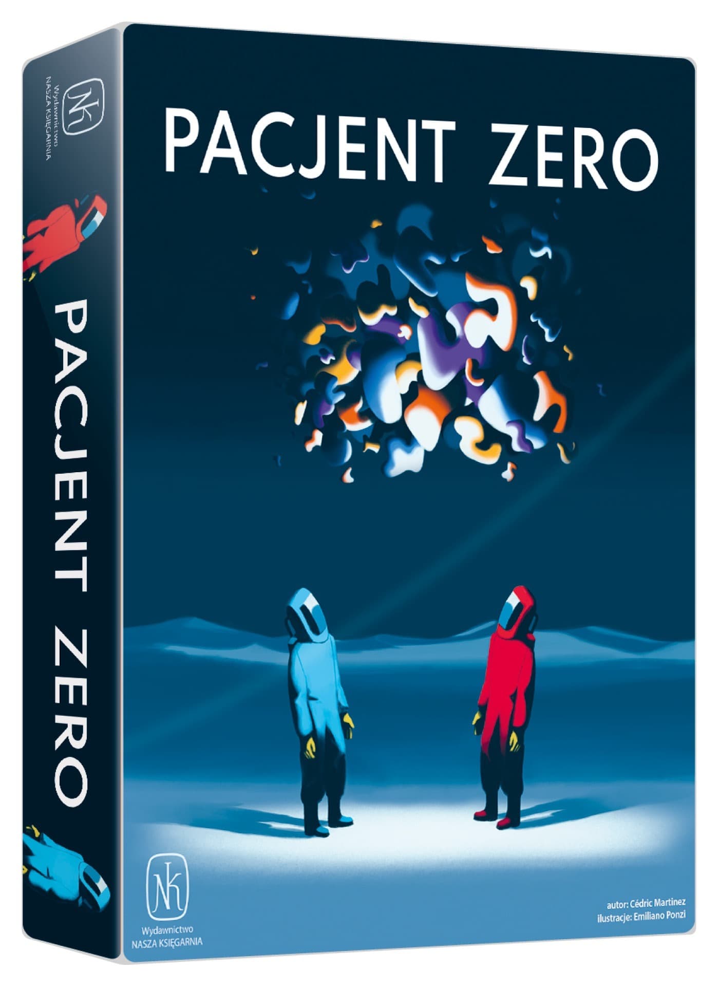 Gra Pacjent Zero planszowa dedukcyjna o wirusach