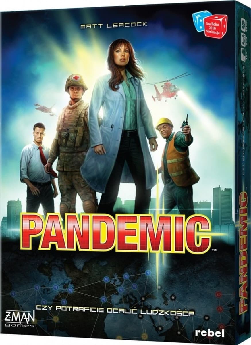 Gra Pandemic edycja polska