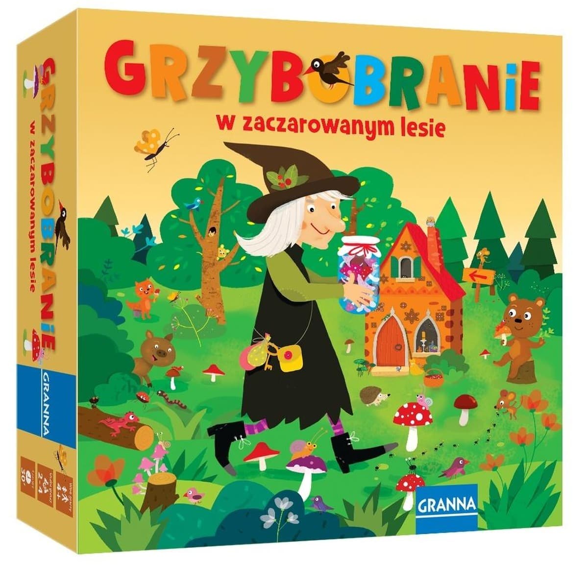 Gra planszowa Grzybobranie Granna - dla rodziny