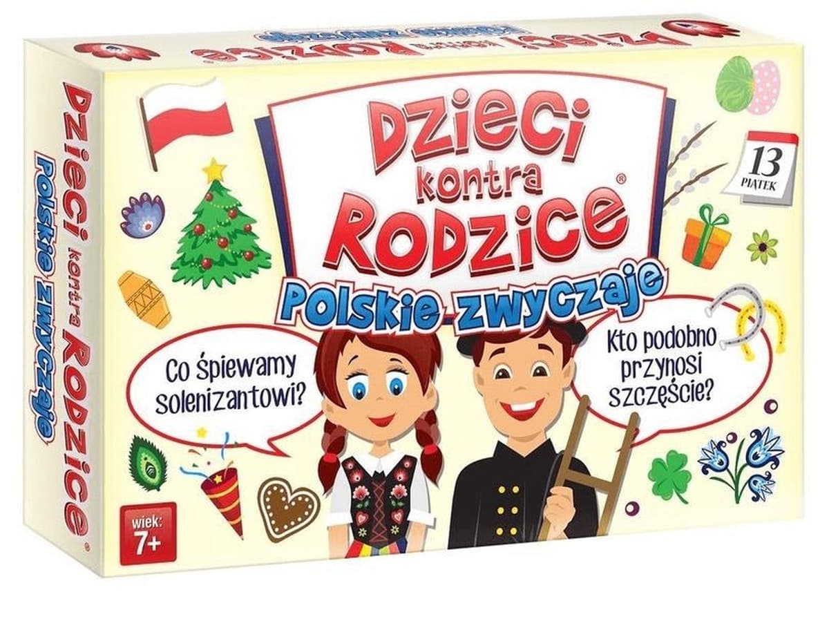 Gra Polskie Zwyczaje Dzieci kontra Rodzice