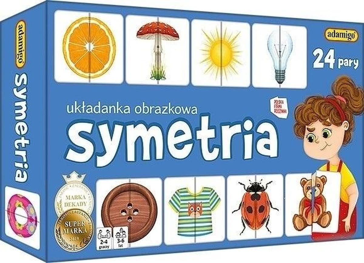 Gra Symetria układanka obrazkowa