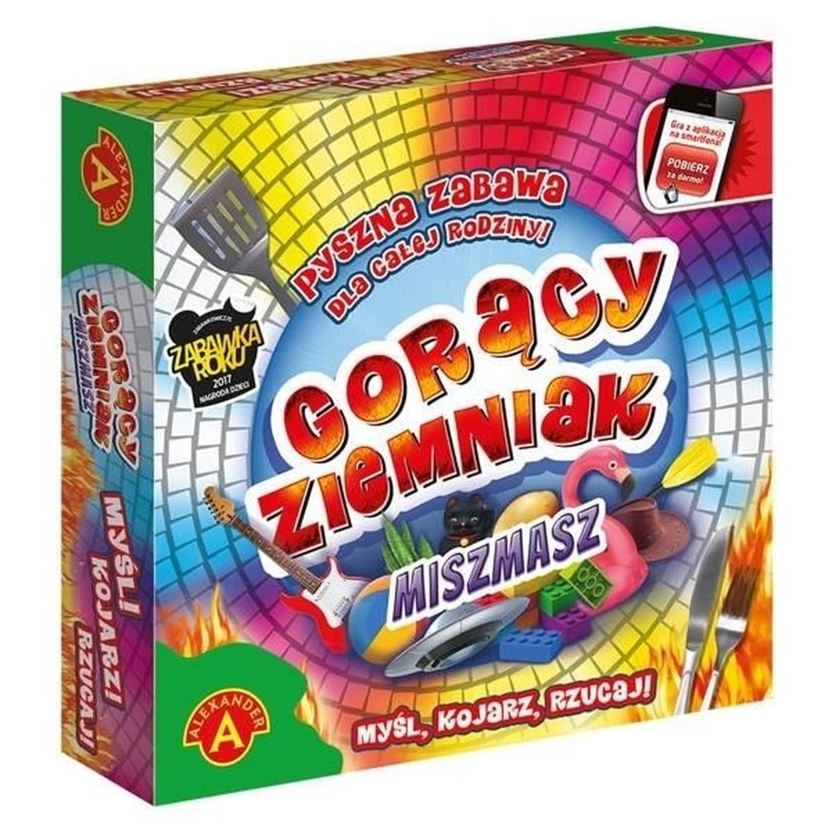 Gra towarzyska Gorący Ziemniak Misz Masz dla 2-4 graczy